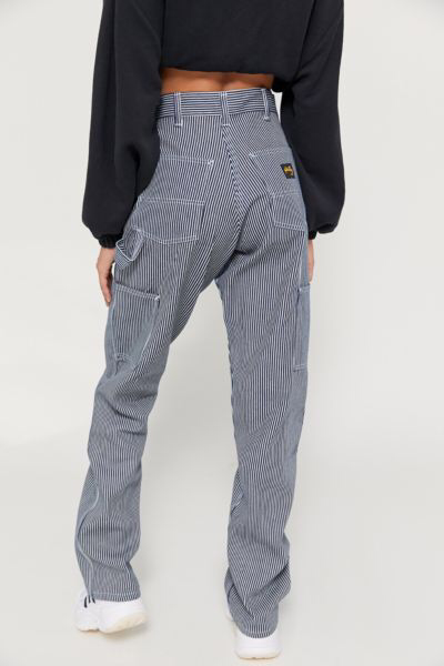 Hickory stripe cheap trousers